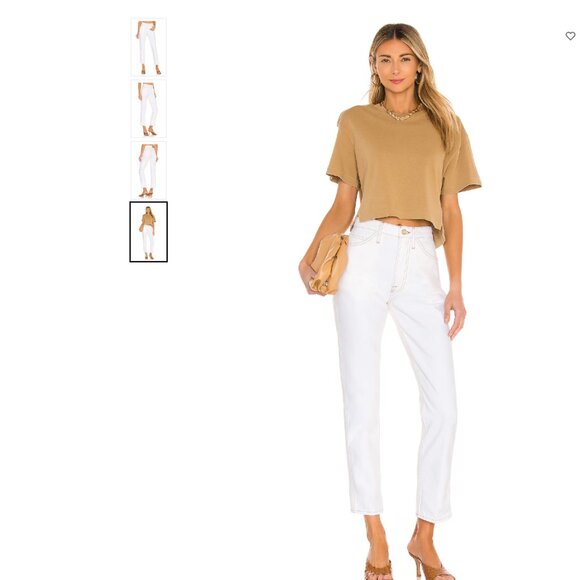 [BRAND NEW] Frame Le white straight jeans - Picture 2 of 9